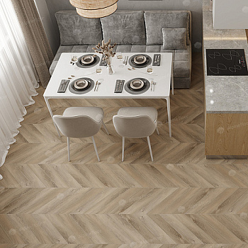 Кварцвиниловая плитка Alpine Floor Альпийский шеврон (Chevron Alpine) ECO 18-6 Дуб Синистра